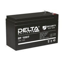 Аккумулятор ОПС 12В 7А.ч Delta DT 1207