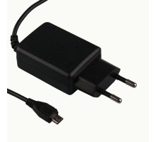 Блок питания (сетевой адаптер) ASX MicroUSB 5V 2А + USB европакет