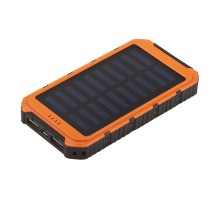 Универсальный внешний аккумулятор Solar Charger Li-Pol 5V 8000 mAh оранжевый коробка