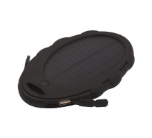 Универсальный внешний аккумулятор Solar Charger Li-Pol 5V 5000 mAh черный коробка