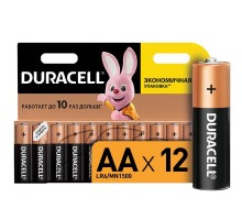 Элемент питания алкалиновый AA/LR6/MN 1500 Basic BP-12 (блист.12шт) Duracell C0037388