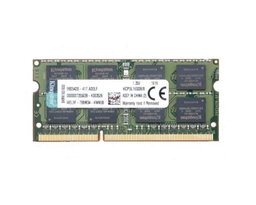 Оперативная память для ноутбука (SODIMM) 8 Gb Kingston 2Rx8 DDR3L 12800S