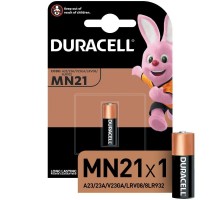 Элемент питания алкалиновый A23/MN 21 для пультов сигнализаций BP-1 Duracell 00000746