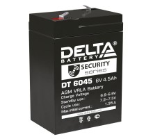 Аккумулятор ОПС 6В 4.5А.ч Delta DT 6045