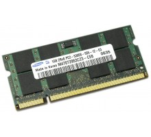 Оперативная память для ноутбука Samsung DDR2 800 SO-DIMM 1Gb