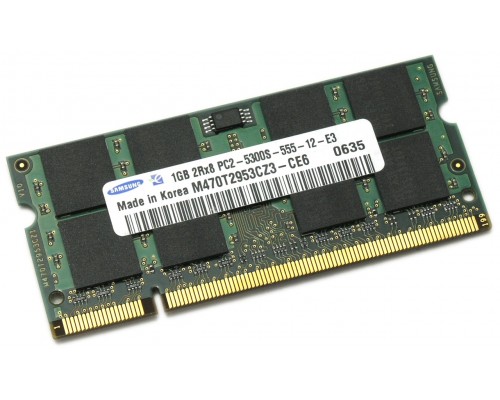 Оперативная память для ноутбука Samsung DDR2 800 SO-DIMM 1Gb