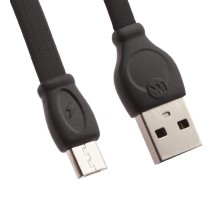 USB кабель WK Fast Cable WDC-023 Micro USB 1 метр черный