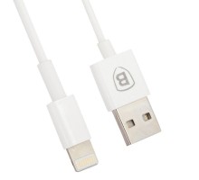 USB кабель Baseus Cable CAAPIPH5-02B1 Lightning 8-pin 1M (белый)