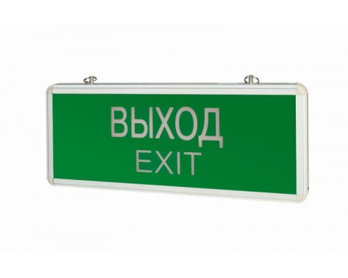 Светильник "ВЫХОД-EXIT" 1.5 ч IP20 аварийный односторонний VARTON V1-R0-70354-02A02-2000365