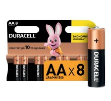 Элемент питания алкалиновый AA/LR6-8BL Basic (блист.8шт) Duracell C0037387