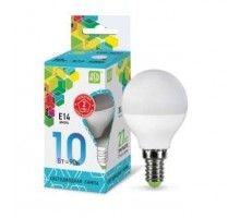 Лампа светодиодная LED-Шар-standard 10Вт 4000К нейтр. бел. E14 900лм 230В ASD 4690612015453