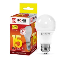 Лампа светодиодная LED-A60-VC 15Вт грушевидная 230В E27 3000К 1430лм IN HOME 4690612020266