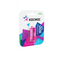 Аккумулятор AAA/R03 NI-MN 900мА.ч BP-2 (блист.2шт) Космос KOCR03NIMH(900MAH)