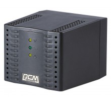 Стабилизатор напряжения TCA-1200 600Вт 1200В.А черн. POWERCOM 802506