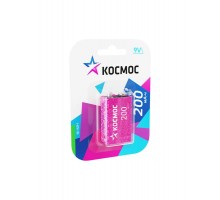 Аккумулятор 6F22 200мА.ч 1BL (блист.1шт) КОСМОС KOCNI-MH6F22(200mAh)