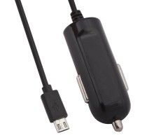 Автомобильная зарядка LP Micro USB 2,1A коробка