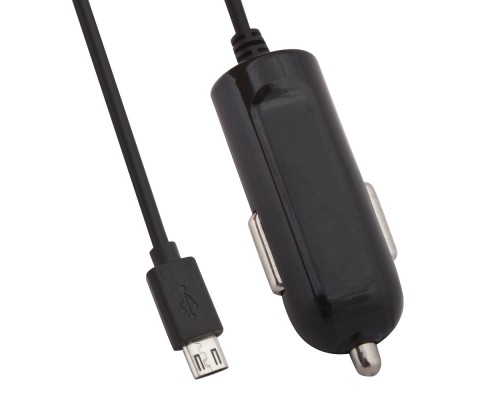 Автомобильная зарядка LP Micro USB 2,1A коробка