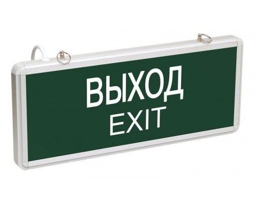 Светильник светодиодный ССА 1001 "ВЫХОД-EXIT" 3Вт аварийный односторонний IEK LSSA0-1001-003-K03