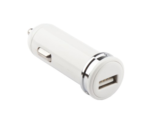 Автомобильная зарядка Car-Charger 4 в 1 для Apple 8 pin, Apple 30 pin, Micro USB 5V 1A белая, блистер