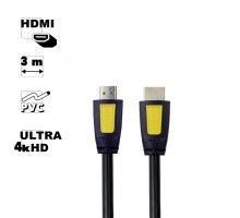 HDMI кабель Earldom ET-W09 4K, 3м, PVC (черный)